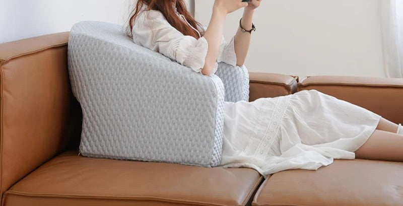 Oreiller de lecture ergonomique