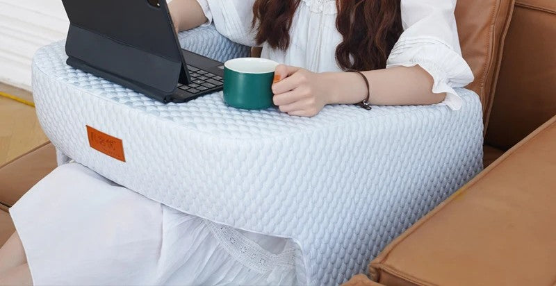 Oreiller de lecture ergonomique