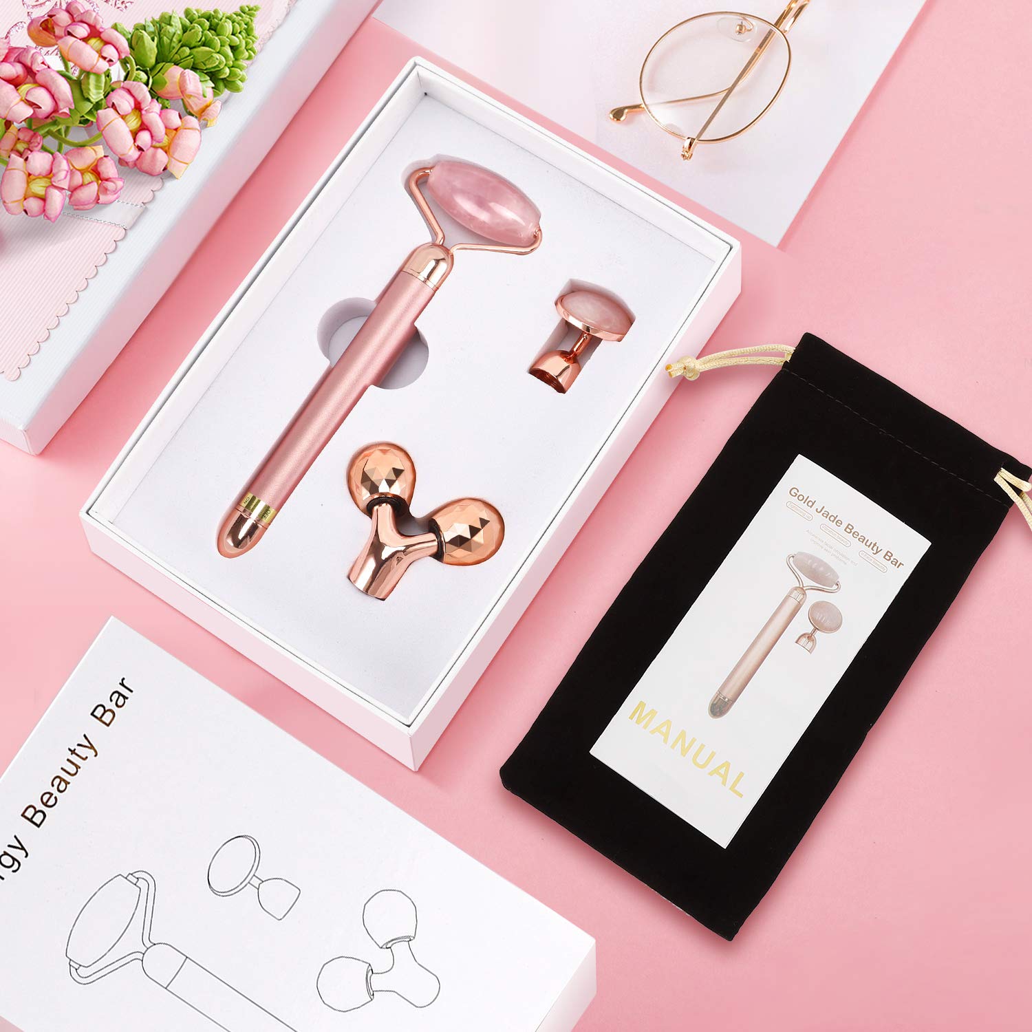 Masseur facial 5 en 1 Gold Beauty