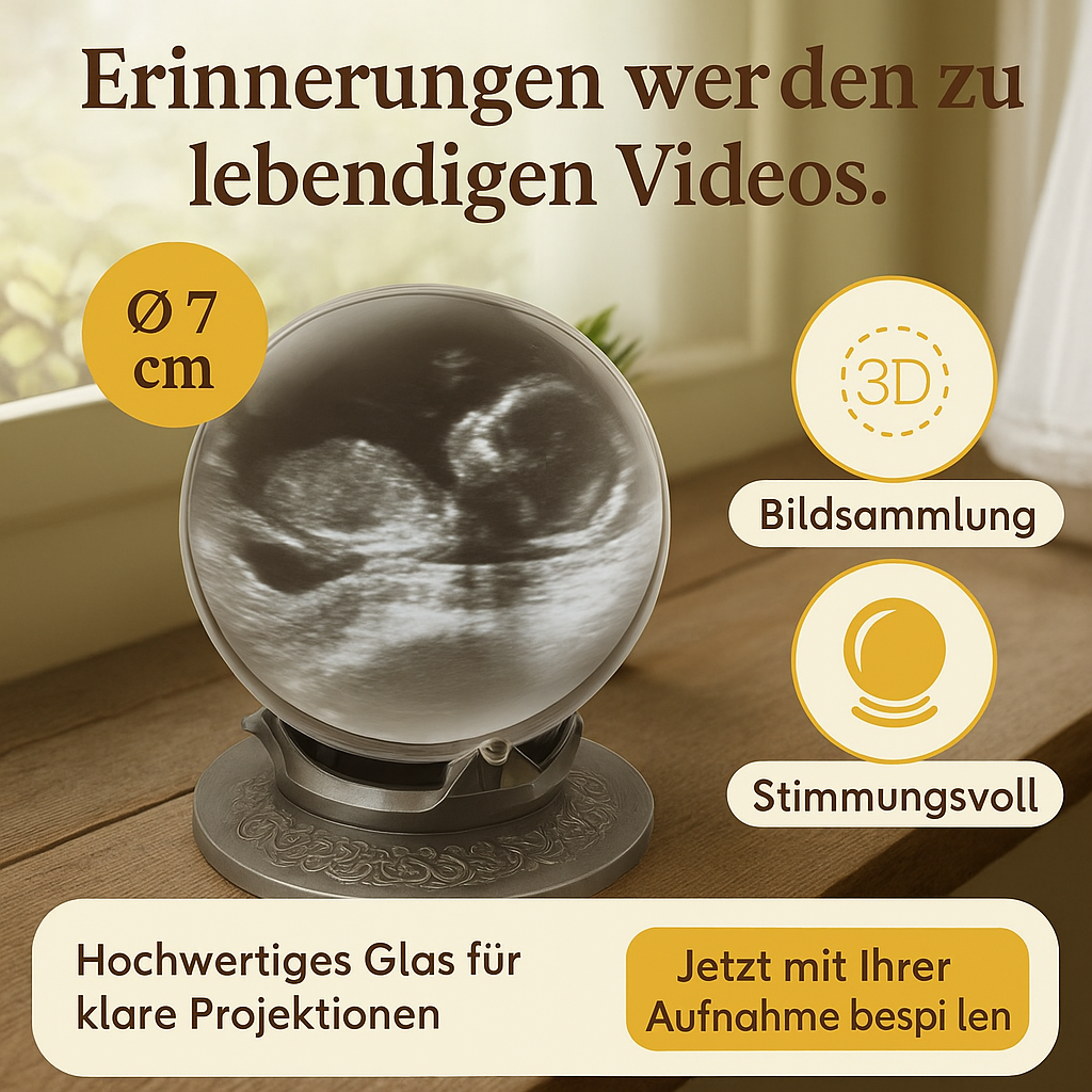 Personalisiertes 3D Kristallfotoalbum