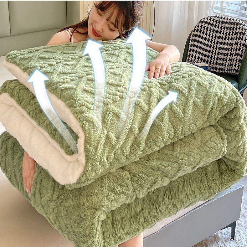 Doppelte Kuscheldecke