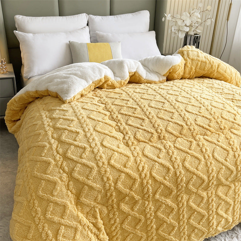 Doppelte Kuscheldecke