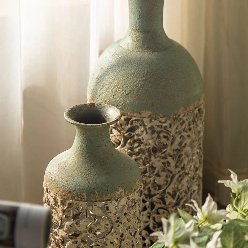 Retro Eisenvase