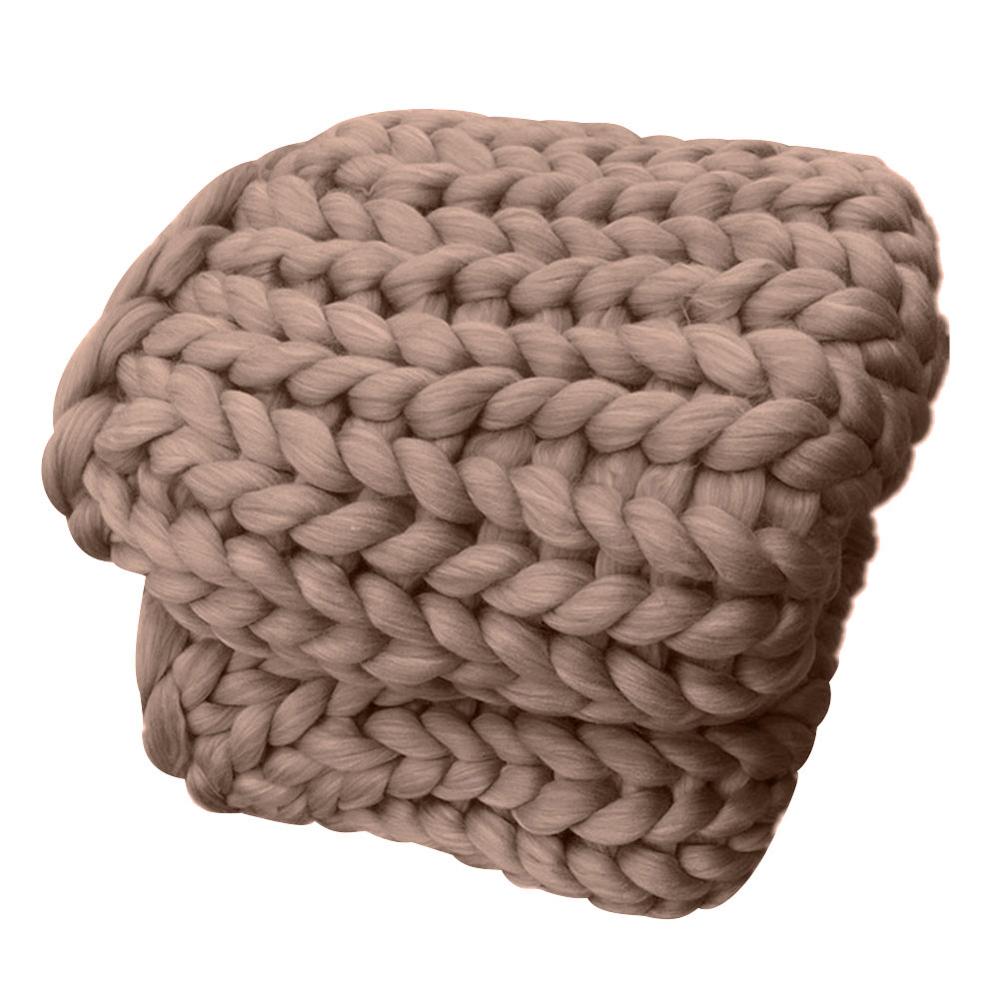 Bunte Wellenkuscheldecke