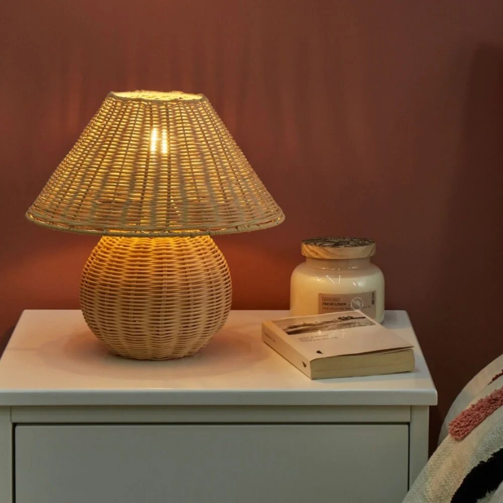 Bamboo Lampe
