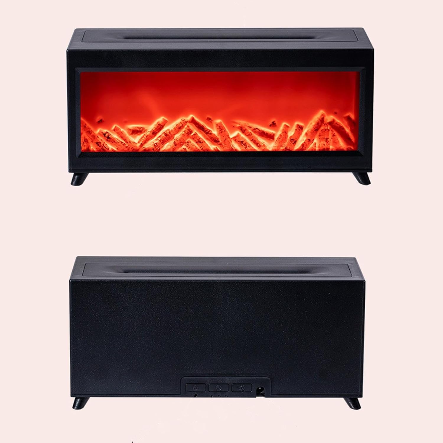 Humidificateur à effet flamme et brume 