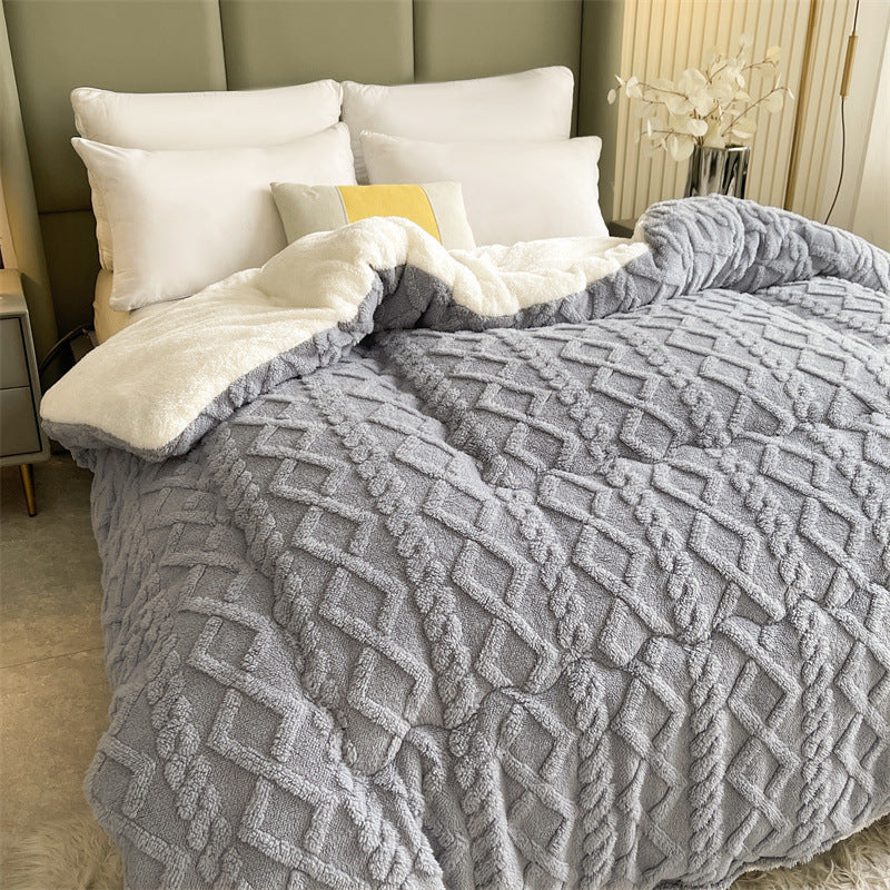 Doppelte Kuscheldecke