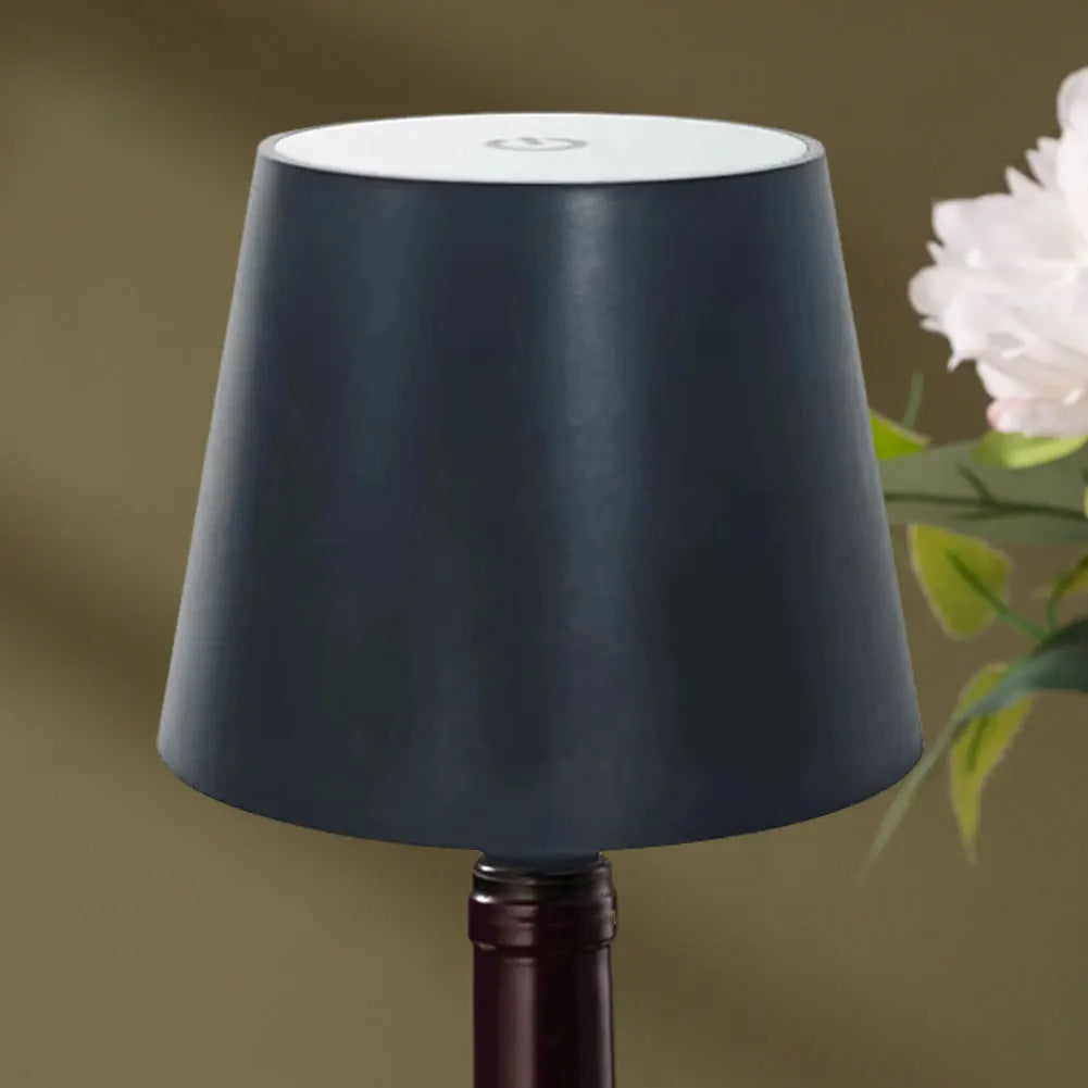Kreative Flaschenlampe