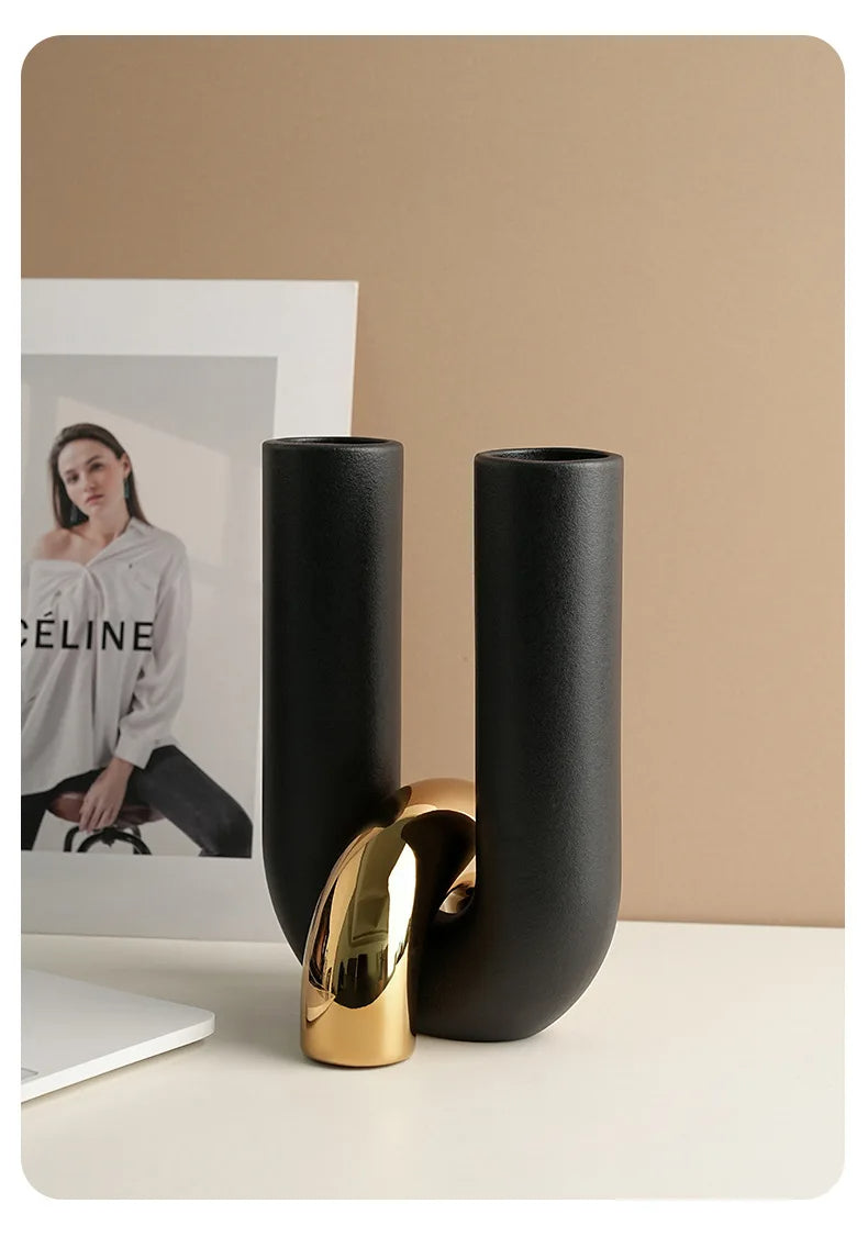 Elegante Bogenvase