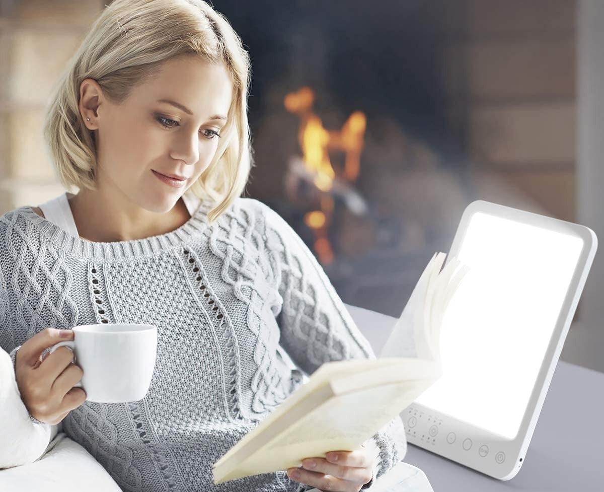 Lampe de luminothérapie blanche 