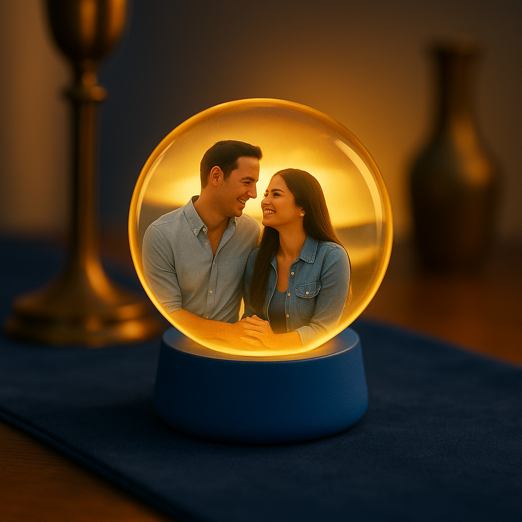 Personalisiertes 3D Kristallfotoalbum