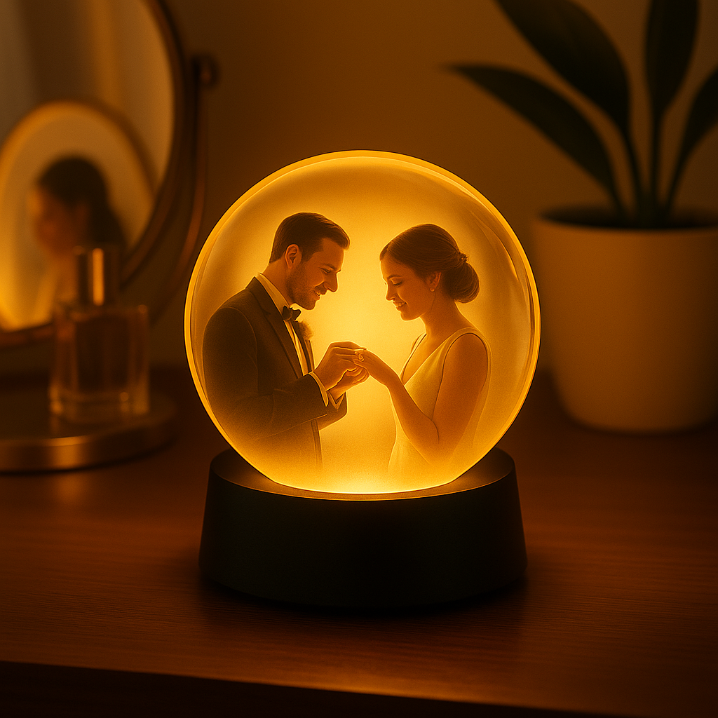 Personalisiertes 3D Kristallfotoalbum