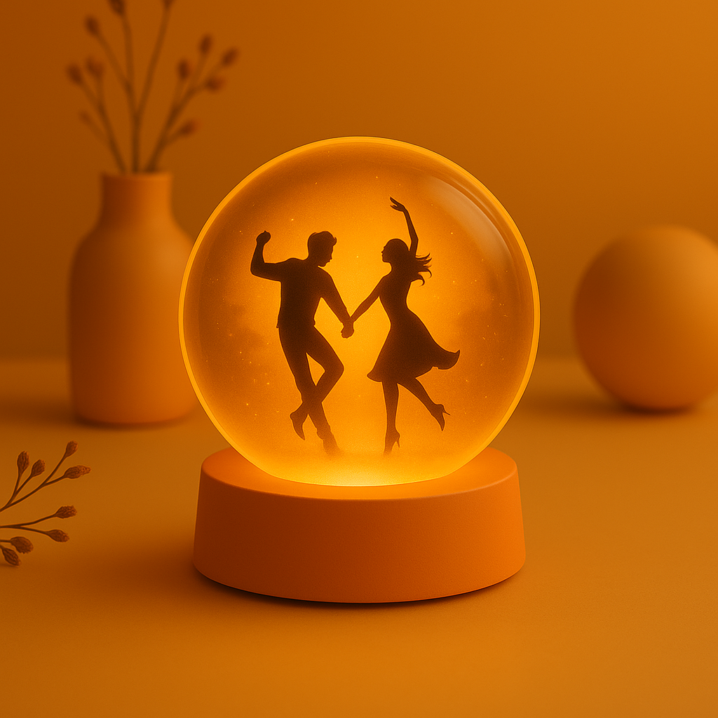 Personalisiertes 3D Kristallfotoalbum