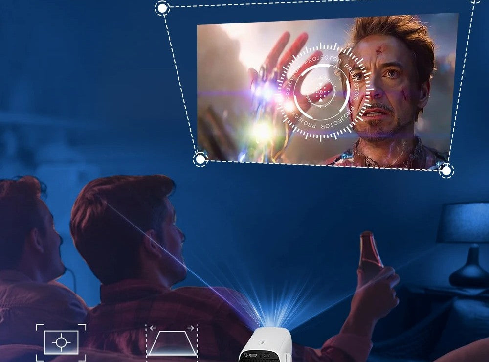 Mini projecteur intelligent portable