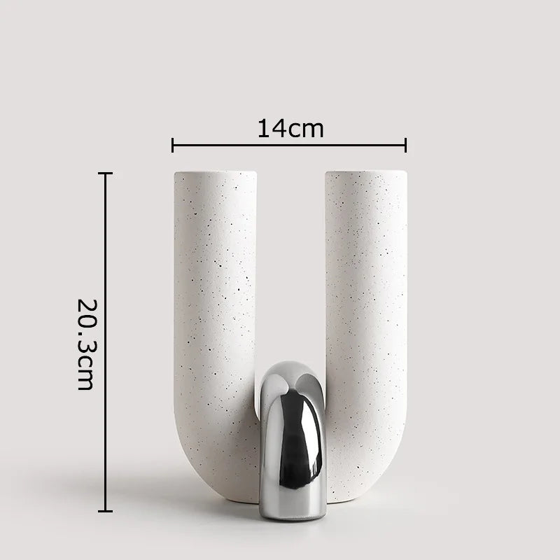 Elegante Bogenvase