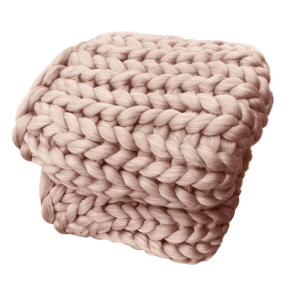 Bunte Wellenkuscheldecke