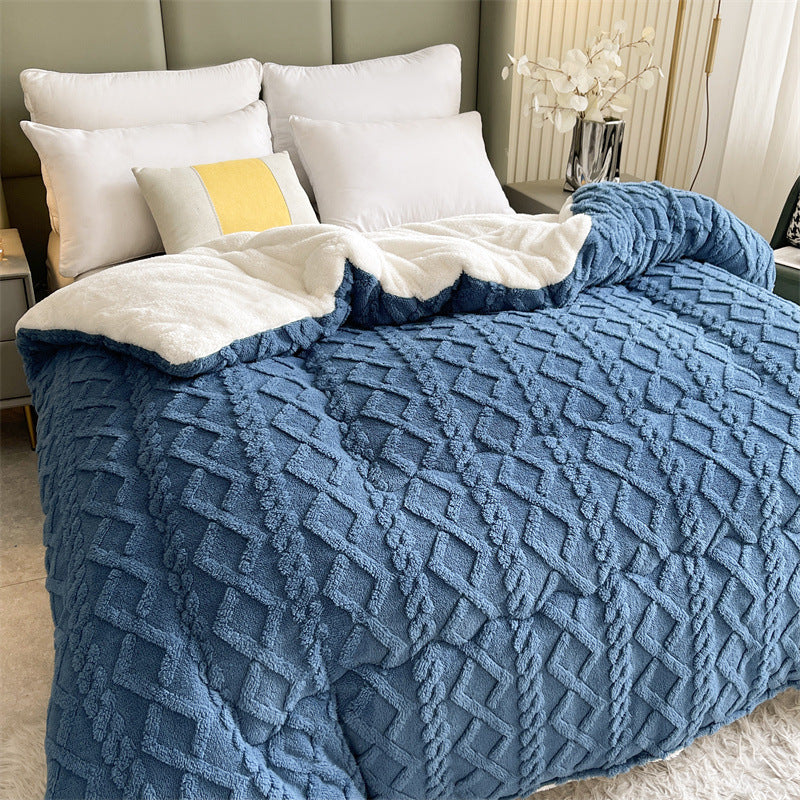 Doppelte Kuscheldecke