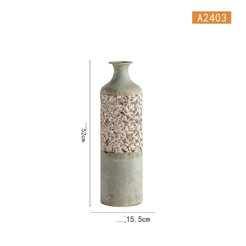 Retro Eisenvase